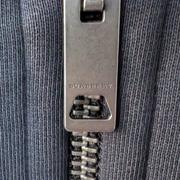 Burberry Women's Sweatshirt Poncho and Capri Set- Navy - Picture 6 of 14